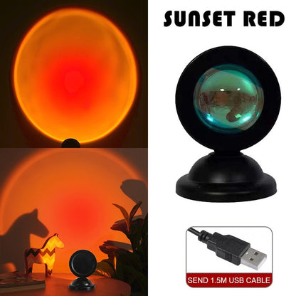 Sunset Night Lamp Projector