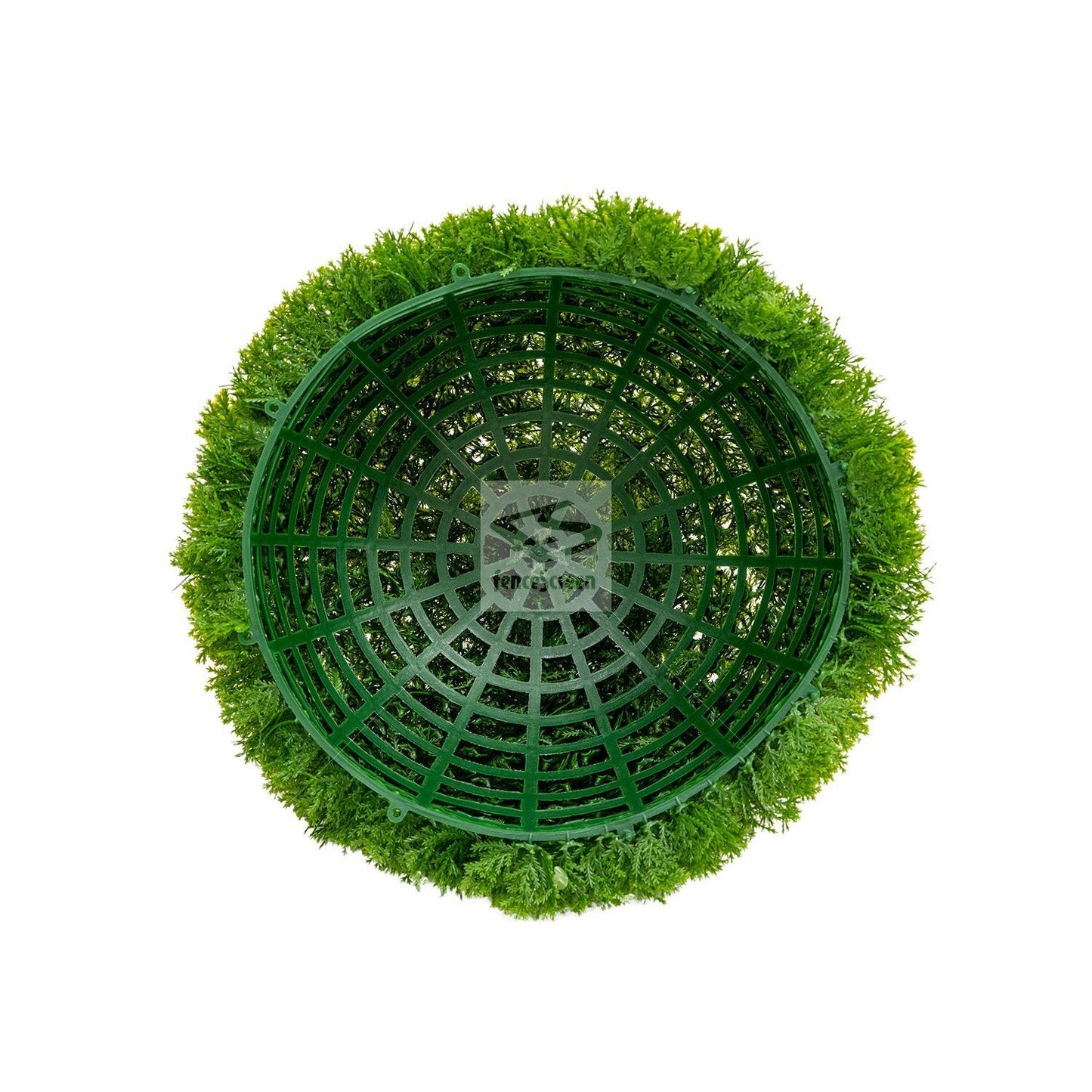 Artificial Juniper Cypress Ball Topiary Set 15 Inch UV Resistant