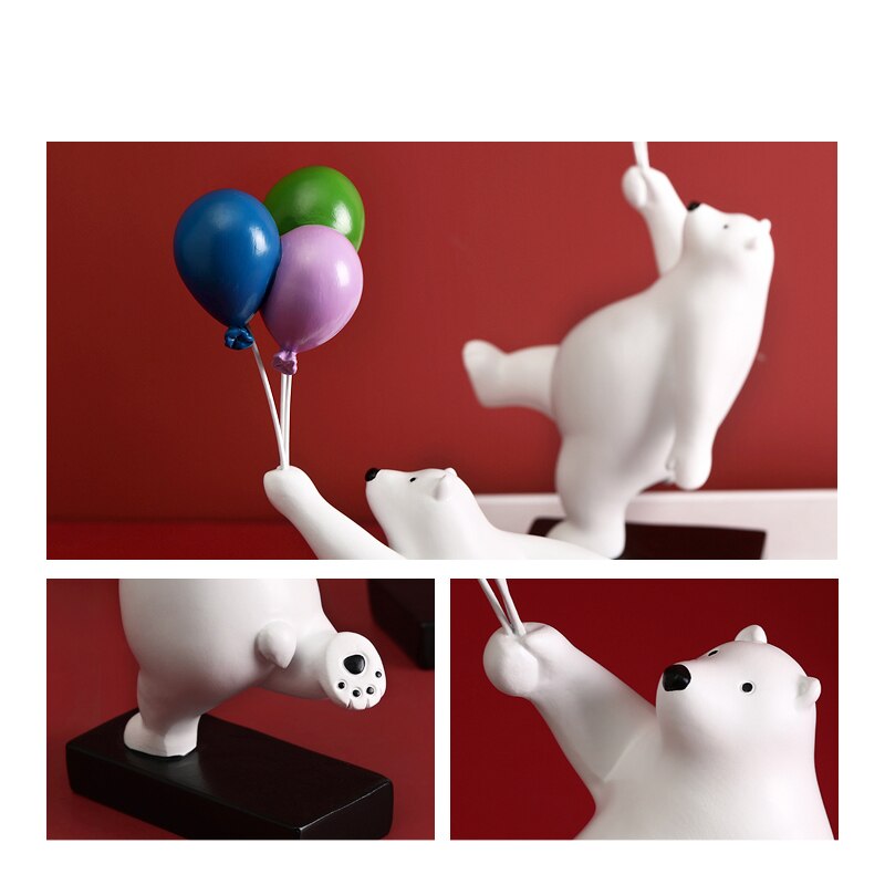 Balloon Bear Figurines