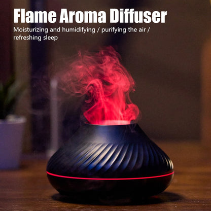 Flame Aroma Diffuser Ultrasonic Humidifier