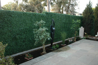 Artificial Boxwood Green Wall 33SQ FT UV Resistant