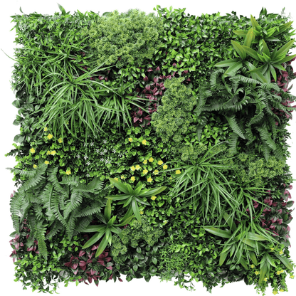 Sample Panel of Country Fern Artificial Vertical Garden (Small Sample) UV Resistant