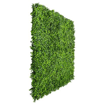 Bright Artificial Boxwood Wall 40" x 40" 11SQ FT UV Resistant